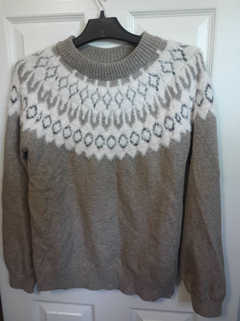 Maurices Women's Fair Isle Crewneck Sweater
